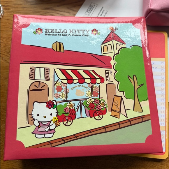 Hello Kitty Other - Vintage Y2K Hello Kitty Flower Shop Photo Album with Prompt Writing